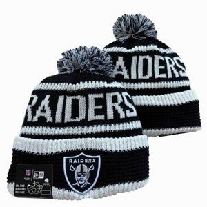 New Era NFL knit Pom beanies Raiders